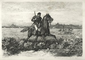 An Advance of the Cavalry Skirmish by Edwin Austin Forbes